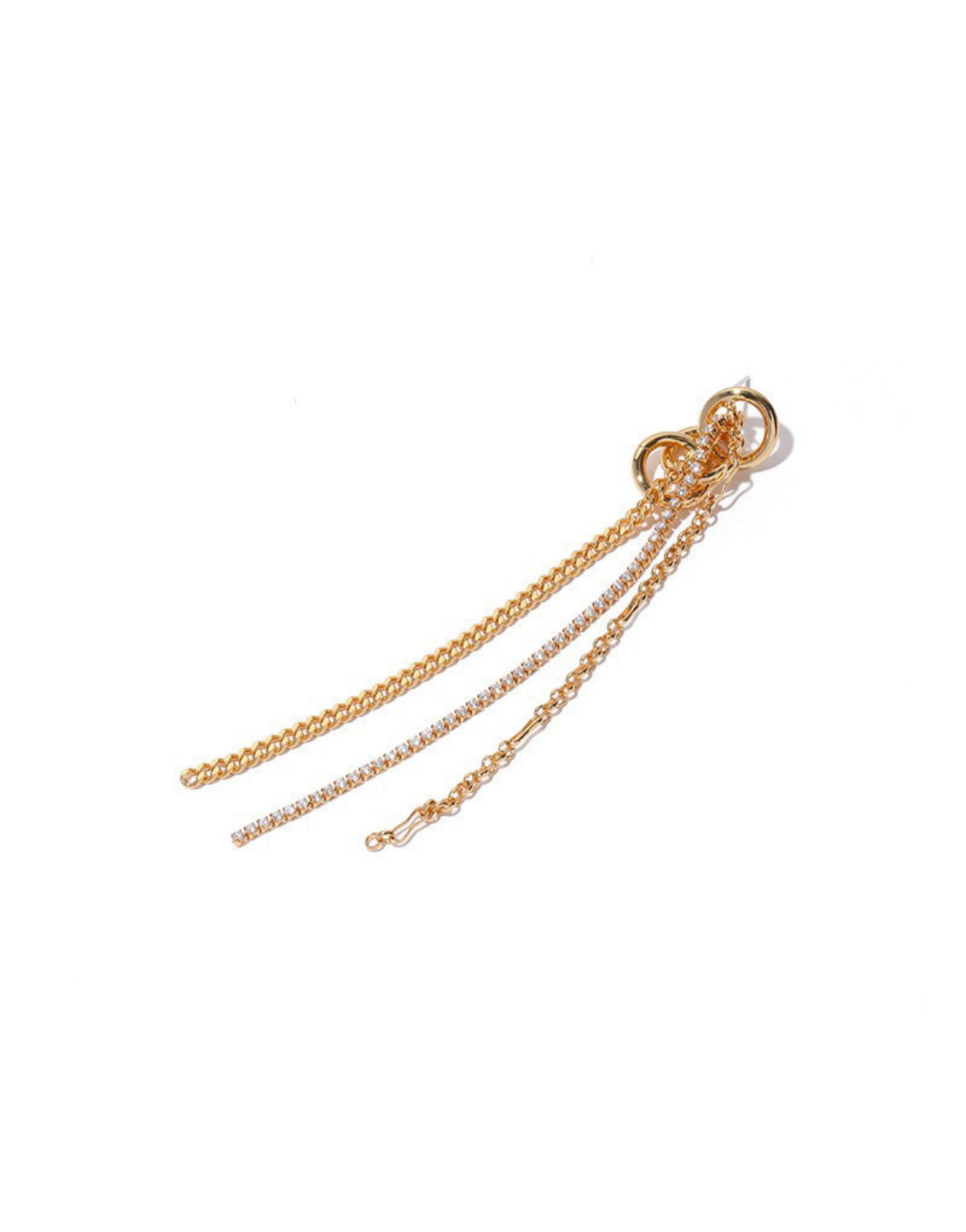 Elegant Brass & 18k Gold-Plated Starburst Tassel Earrings for Autumn-Winter Chic