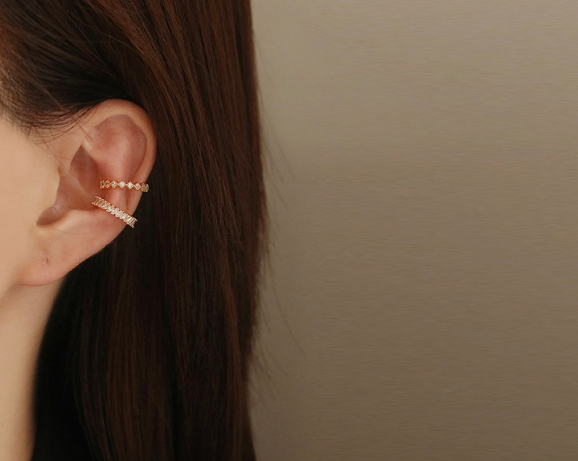 The Bone Conduction Zircon Earring